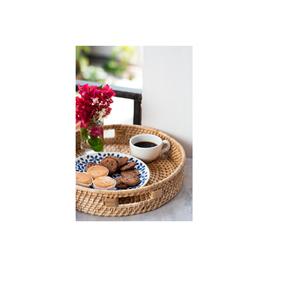 Bandeja de mimbre de la mejor calidad, vendedor superior de Alibaba, bandeja organizadora de hogar y cocina al por mayor hecha en India - Product Image 1