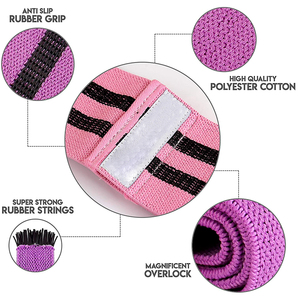 Banda para glúteos Unisex, banda de resistencia para entrenamiento, para piernas, muslos, sentadillas, embalaje personalizado, nuevo - Product Image 6