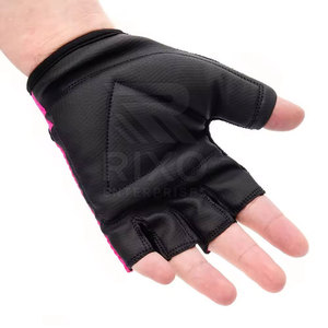 Guantes de ciclismo resistentes por encargo para la venta al por mayor cómodos guantes de Ciclismo de medio dedo - Product Image 4
