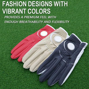 Gants de golf Cabretta personnalisés avec broderie et image de marque d'étiquette d'impression de logo personnalisé pour les professionnels et les équipes - Product Image 6
