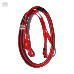 Riendas ecuestres para caballos par de riendas con agarre de goma de PVC con hebilla de latón Accesorios para caballos al por mayor - Product Image 3