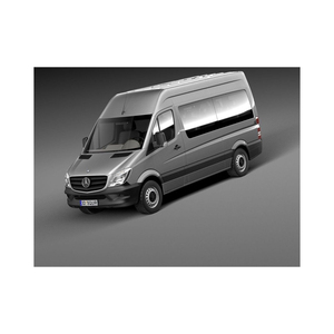 รถบัส Mercedes Sprinter นำเสนอพร้อมประตูบานเลื่อนและบันไดหลัง - Product Image 4