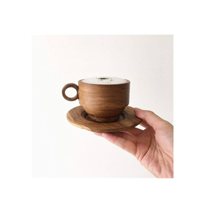 Decorative Wood Tea Stone <b>coaster</b> Safe Circles Round Tabletop <b>Drink</b> <b>Coasters</b> Natural Wood Cup <b>Coaster</b> for at Best Price - Product Image 5