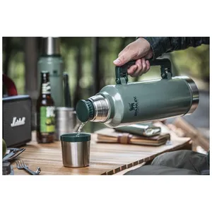 Thermos Classique en Acier Inoxydable Léger de 1000 ml avec Conservation de la Chaleur de 24 à 36 Heures – Borraccia Drinkware - Product Image 3