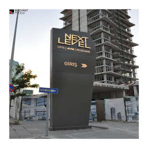 Panneau d'orientation extérieur autoportant pour garage automobile, logo lumineux, enseigne publicitaire pour station de lavage de voitures - Product Image 4