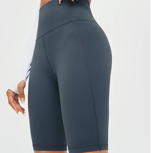 ORCAFITS CLOTHING Tissus tricotés respirants Short de cycliste moulant à taille haute pour femme Short de compression pour l'entraînement et le yoga - Product Image 3