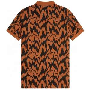 Chemise de golf pour homme, logo personnalisé OEM, imprimé, anti-rides, brodé, haute qualité, spandex/polyester - Product Image 2