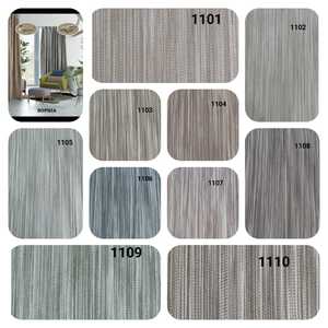 Tissu pour rideau de luxe texturé de 280 cm de largeur Textile du fabricant indien Grossistes en polyester brut pour usage domestique - Product Image 5