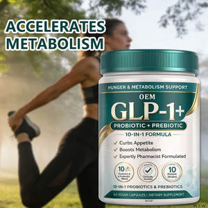 GLP 1 Soutien de la satiété 10 en 1 Capsules probiotiques prébiotiques Contrôle de l'appétit Santé digestive Complément alimentaire pour la gestion du poids - Product Image 5