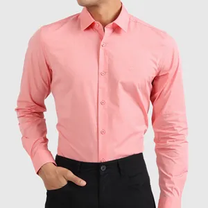 قمصان كاجوال مريحة من القطن الوردي من Peachish مناسبة للصيف بأسعار معقولة من أعلى المبيعات