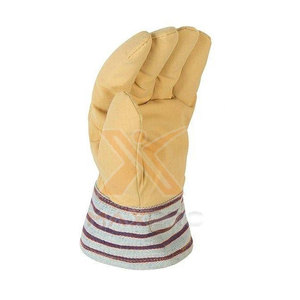 Durable Material Leather Made Working Gloves Safety Wear Wholesale Working Gloves Anti Slip Working Gloves - Product Image 6