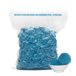 Reemplazo de bola de filtro de piscina de 700g para bañeras de hidromasaje y piscinas, herramienta y accesorio de limpieza de piscinas de medios de fibra de poliéster de arena - Product Image 2