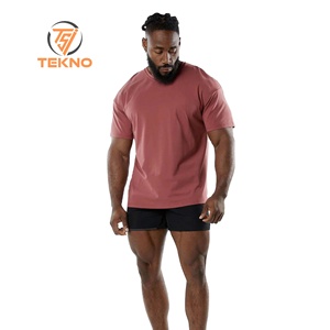 Vente en gros de nouveaux hommes respirants personnalisés imprimés 100% coton T-shirt surdimensionné pour hommes séchage rapide avec longue longueur - Product Image 1