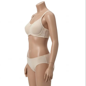 Ensemble soutien-gorge et culotte de bikini respirant, tissu doux, maintien confortable, pour un usage quotidien, ensemble confortable pour femmes adultes - Product Image 5