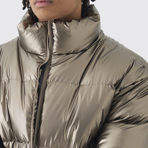 Veste matelassée personnalisée pour homme, veste d'hiver isolée et légère, approvisionnement en gros - Product Image 5