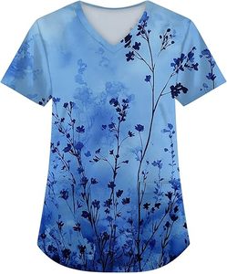 Camiseta de Moda 2024, Nueva Camiseta Personalizada con Estampado Completo para Mujer, Linda, Deportiva, Informal, Transpirable y de Secado Rápido - Product Image 1