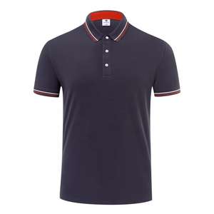 Meilleur prix pour hommes élégant anti-rides à manches courtes pour T-Shirt uniforme couleur unie unisexe polos d'entreprise 100% coton - Product Image 5