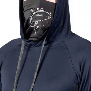 Últimas sudaderas con capucha de pesca de secado rápido impermeables de talla grande para hombres de moda nueva llegada 100% poliéster suave transpirable al aire libre - Product Image 5