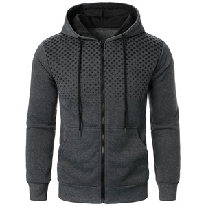 Sudaderas con capucha de secado rápido de diseño elegante para hombre 2025, Jersey de algodón 100% de alta calidad, estampado Premium personalizado, teñido liso para otoño - Product Image 1