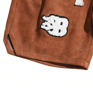 กางเกงขาสั้นผู้ชาย ขายดี ผลิตตามสั่ง ผู้ผลิตชั้นนำ เสื้อผ้าผู้ชาย กางเกงขาสั้นปักลายฟอกสี ยี่ห้อ VIKY INDUSTRIES - Product Image 5