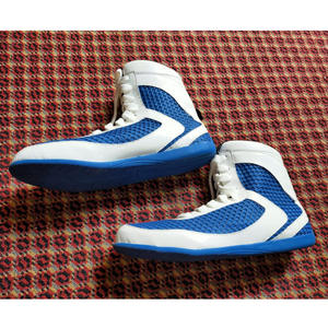 Zapatos de boxeo, zapatos de lucha, zapatos de entrenamiento, profesionales, transpirables, antideslizantes para hombres, logotipo bordado impreso personalizado - Product Image 5