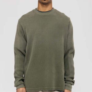 Sweat-shirt à col rond élégant pour homme-Parfait pour les tenues décontractées et le confort de tous les jours-Tissu et coupe de haute qualité - Product Image 3
