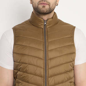 Vente chaude 2025 vestes sans manches de conception de col personnalisé/fabriqué dans le meilleur matériel veste sans manches veste de haute qualité - Product Image 6