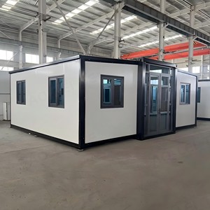 La casa contenedor extendida de ala doble de 2 dormitorios de 20 pies de Venta caliente se puede utilizar como dormitorio u oficina de un trabajador - Product Image 3