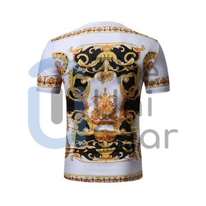 Camiseta transpirable ecológica de punto con estampado de algodón 100% personalizado de estilo deportivo para hombre, precio bajo, venta al por mayor, Popular - Product Image 6