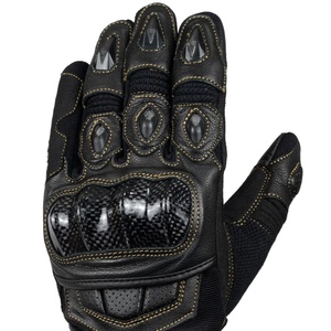 Short Leather Motorcycle Riding <b>Gloves</b> Racing <b>Gloves</b> Motorbike Bike Motor Riding Motorcycle For Men's With LOW MOQ - Product Image 4