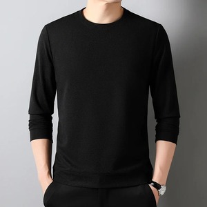 T-shirt de compression en coton pour hommes, manches longues, entraînement sportif, jogging, vêtements de sport, séchage rapide, Rashgard, anti-boulochage - Product Image 5