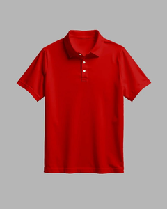 Polo musculaire à séchage rapide personnalisé pour hommes Taille US Casual Slim Fit avec manches courtes Tissu jersey polyester respirant BD - Product Image 1