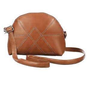 Latest Women's Brown Cross Body Leather <b>Sling</b> Messenger Bag Elegant Design Chain Button Fashionable Handbag for Women/Girls - Product Image 1