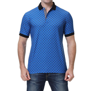 เสื้อโปโลปักโลโก้ตามสั่ง ผู้ชาย ผ้าโพลีเอสเตอร์/คอตตอน เสื้อยืดโปโลขายดี เสื้อยืดโปโลลำลองสำหรับผู้ชาย - Product Image 1