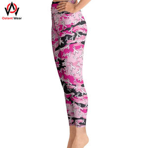 Leggings d'entraînement respirants taille haute pour femmes sans couture tricotés conception de découpe latérale pantalons de Yoga en polaire pour sports d'hiver - Product Image 4