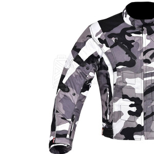 Veste en Cordura unisexe sur mesure pour l'hiver - Imperméable, coupe-vent, col Bann, 360 grammes, polyester/coton, logo personnalisé sur le devant - Product Image 2