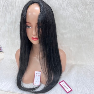 Pelo vietnamita crudo al por mayor pelucas de cabello humano U parte color natural cutícula alineada pelo - Product Image 4