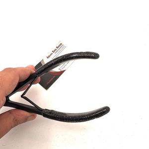 Outils de pose d'extensions de cheveux en micro-perles en gros, noir, rose, or, acier inoxydable, poignée en silicone, pinces à micro-anneaux, extensions de cheveux - Product Image 3