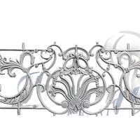 Balaji Metals EBM-02560 Poliertes Graues Aluminium Eisen Modernes Balkon-Treppengeländer Rahmenloses Verstellbares UV-geschütztes Rostfreies Panel