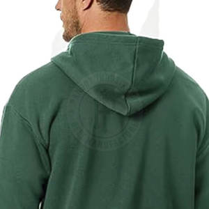Nouveaux vêtements pour hommes à la mode grande taille sweats à capuche zippés en coton style décontracté hommes sweats à capuche zippés - Product Image 6