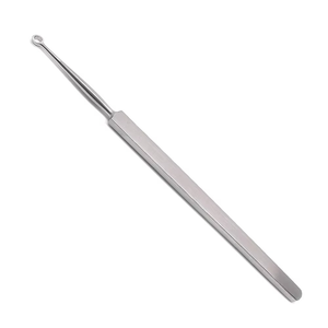 เครื่องมือผ่าตัดแบบใช้มือทำจากเหล็กกล้าไร้สนิมเกรดทางการแพทย์ รุ่น Curette ขนาด 11 นิ้ว ปลายรูปวงรี สำหรับใช้กับกระดูก รุ่น RS-RC-32 ได้รับการรับรองมาตรฐาน CE - Product Image 4