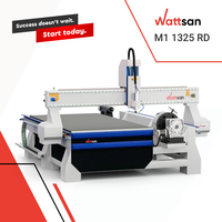 Wattsan M1 1325RD 4.5kw 6kw DSP A18 contrôleur 4 axes 1325 CNC routeur Machine pour bois