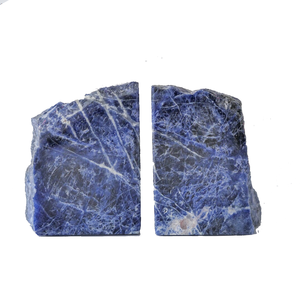 Sujetalibros de piedra, sujetalibros de cristal de sodalita, sujetalibros de piedras preciosas, Ágata natural, curación, Chakra, piedra, cristal, mayorista - Product Image 2