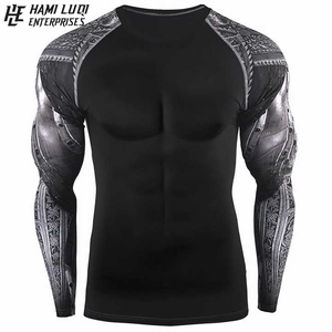 2025เสื้อแรชการ์ดแบบแขนยาวระบายอากาศได้ดี - Product Image 1