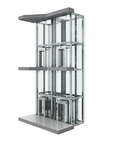 ลิฟท์บรรทุกสินค้าทำจากแก้วหรูหราพร้อมทิวทัศน์แบบพาโนรามาและสไตล์ทันสมัยจากไก่งวงสำหรับโรงแรม - Product Image 3