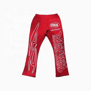 Custom logo High Quality Sweatpants and Hoodie Sports Suit Track Suits Trousers Two Piece Set Jogging Flared <b>Tracksuit</b> for Men - Product Image 5