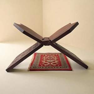 ที่ใส่หนังสือศาสนาทำจากไม้ขัดเงาใช้งานได้หลากหลายสำหรับการอ่านการศึกษาการแสดงพระคัมภีร์ศักดิ์สิทธิ์ - Product Image 5