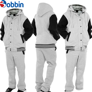 Conjunto Deportivo de Alta Calidad para Hombre, Chaqueta Universitaria Moderna y Pantalones, Personalizable, Unisex, Ropa Deportiva Lisa - Product Image 6