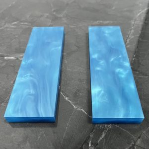 Manche de couteau en résine durable fait à la main Matériau époxy poli vierge pour la fabrication de couteaux sur mesure et les projets de bricolage - Product Image 6