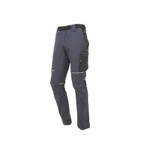 Pantalones de trabajo de tela de color gris asfáltico del mundo de la moda, hechos de tela de U-4 - Product Image 3